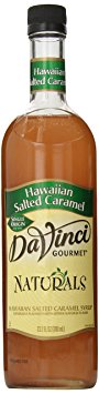 DaVinci Gourmet Naturals Syrup, Hawaiian Salted Caramel, 23.67 Ounce