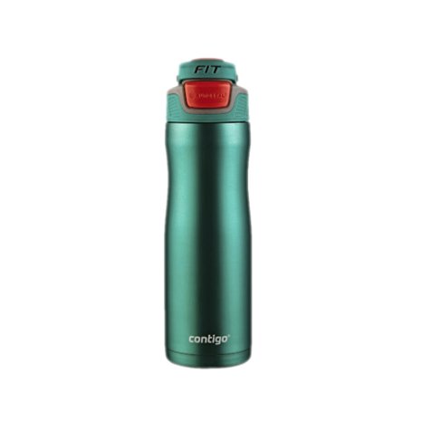 Contigo Autoseal Trainer FIT Stainless Steel Water Bottle 20-ounce 18 Hours Cold Cockatoo