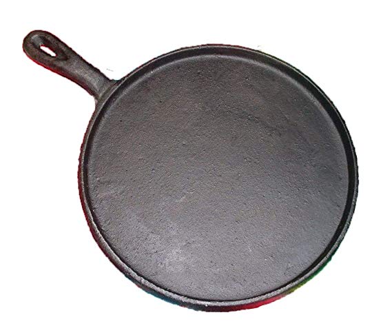 Oro Import Cast Iron Griddle Round 8 Inches
