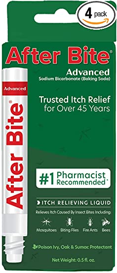 After Bite, Pharmacist Preferred Insect Bite Treatment, 0.5-Ounce (4 Pack), Multi (0006-1030)