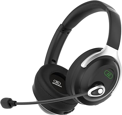 AceZone A-Spire - Digital ANC Gaming Headset - Active Noise Cancellation - Speech Enhancing Noise Canceling Microphone - PC, PS4, PS5, Series X, Series S, Switch, Mobile
