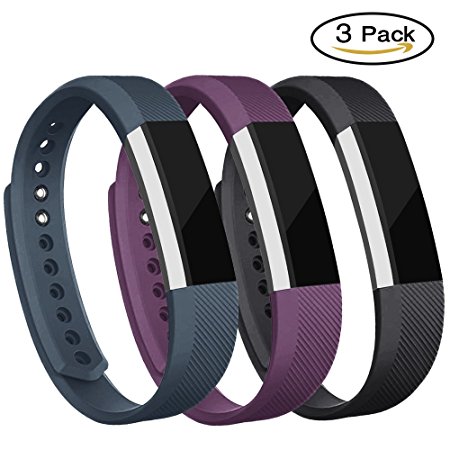 iGK For Fitbit Alta Bands and Fitbit Alta HR Bands, Newest Adjustable Sport Strap Replacement Bands for Fitbit Alta and Fitbit Alta HR Smartwatch Fitness Wristbands