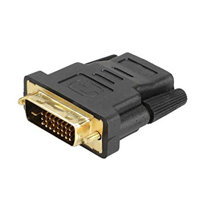 Bluelans® DVI to HDMI, Gold-Plated DVI-D (24 1) to HDMI HDTV Male to Female Adapter Converter