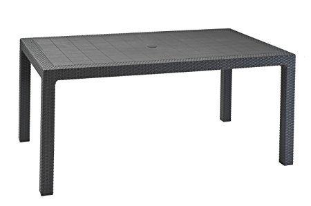 Keter Melody Outdoor Dining Table - Graphite