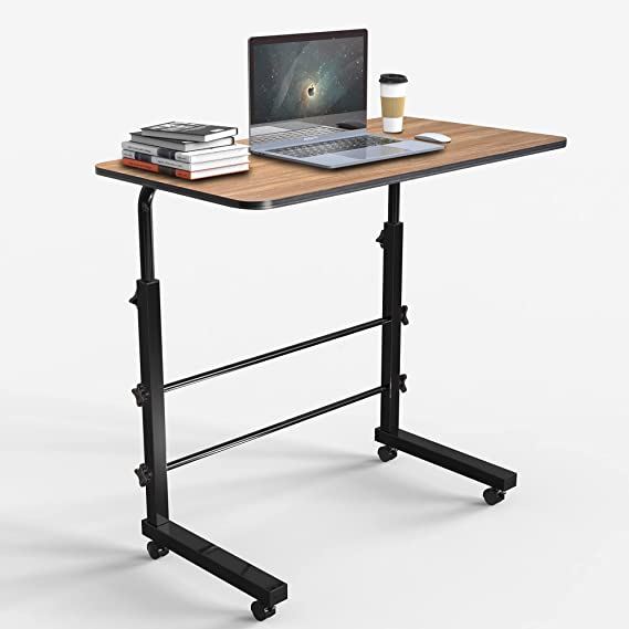 JOISCOPE Multi-Purpose Laptop Table| Study Table| Bed Table| Adjustable Height, Portable for Office, Work Form Home, Class Room Work Station | Kids| DIY Table, Easy to Assemble (Black & Brown)