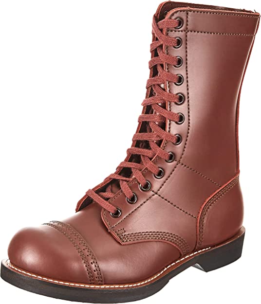 Mil-Tec American Paratrooper Leather Boots (US Size