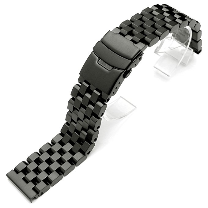 22mm SUPER Engineer Type II Solid Stainless Steel Watch Band