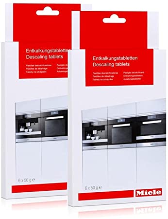 Miele 10178330 Descaling Tablets, 6 Tablets (Pack of 2)