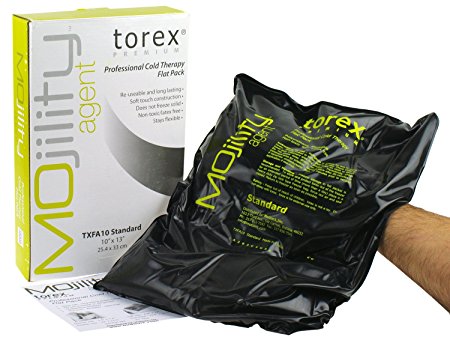 Torex Professional Cold Therapy Flat Pack - Black - Standard Size - 10" x 13"