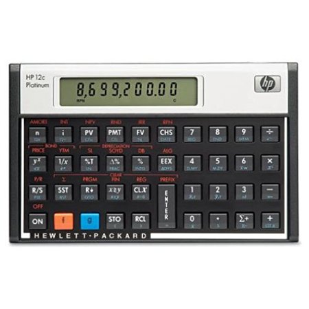 HP 12C Platinum Calculator