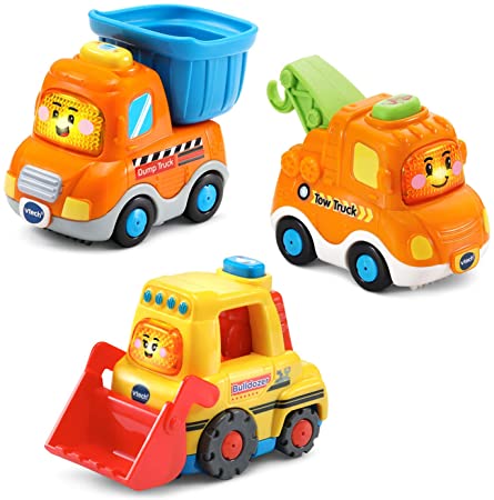 VTech Go! Go! Smart Wheels Construction Vehicle Pack