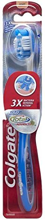 Colgate 360 Total Advanced Full Head Toothbrush, Soft