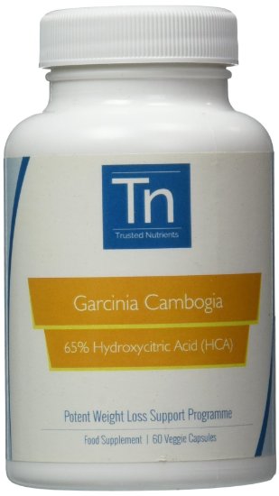 Pure & Simple Garcinia Cambogia Extract: 1000mg Per Veggie Capsule, 65% HCA, Non-GMO, 100% Pure