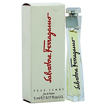 Salvatore Ferragamo Parfum Spray for Women with Case, 0.17 Ounce, Mini