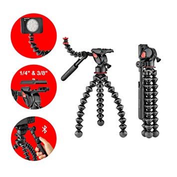 Joby JB01561-BWW Gorillapod 5K Video Pro, Black