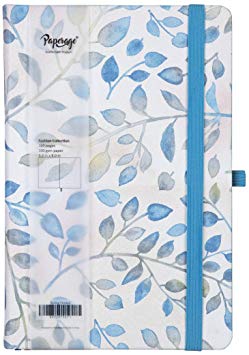 Paperage Dotted Journal Bullet Notebook, Medium 5.3 x 8 inches, 100 gsm Thick Paper (Spring, Dotted)