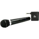 Singing Machine SMM-107 Karaoke Wireless Microphone BLack