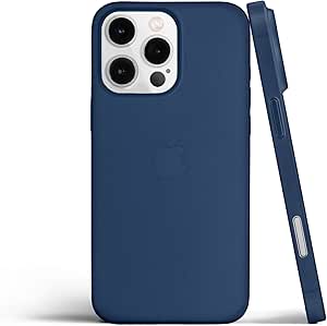 totallee Thin iPhone 16 Pro Max Case, Thinnest Cover Ultra Slim Minimal - for Apple iPhone 16 Pro Max (2024) (Navy Blue)