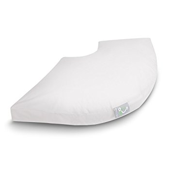 2-Pack Pillow Cover Case for Sleep Yoga Side Sleeper Pillow (White)