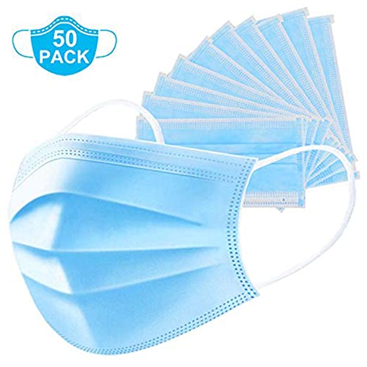 HEIMO Personal Mouth Cover Protect Your Face Health (50 PCS)