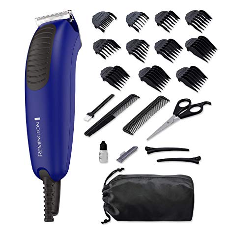 Remington HC5060 Lightweight Full Power Haircut Kit & Beard Trimmer, Hair Clippers for Men (22 pieces)