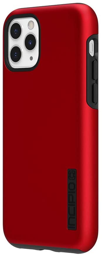 Incipio DualPro Dual Layer Case for Apple iPhone 11 Pro with Flexible Shock-Absorbing Drop-Protection - Iridescent Red/Black