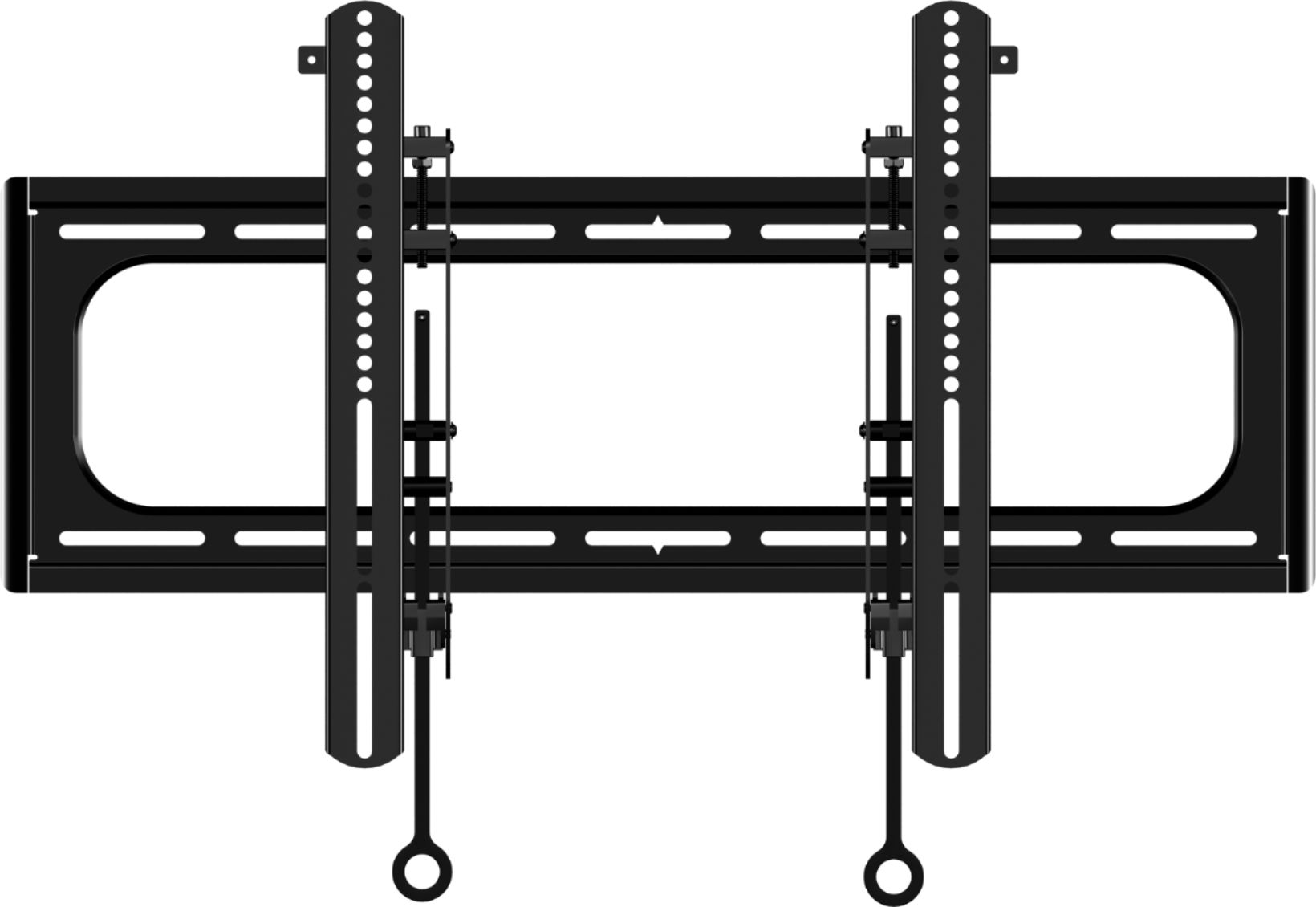 Sanus - Fixed TV Wall Mount for Most 65" - 95" Flat-Panel TVs - Black