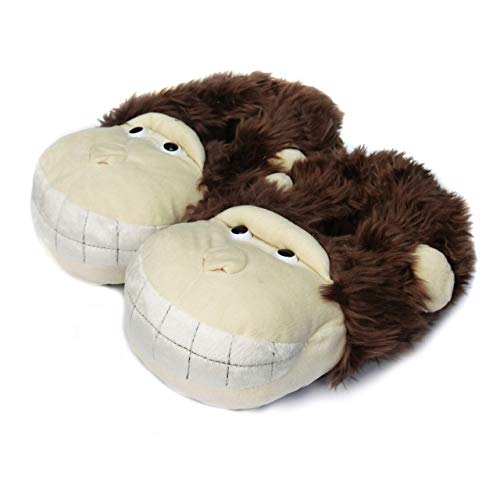 Onmygogo Fuzzy Winter Animal Slippers for Men and Women