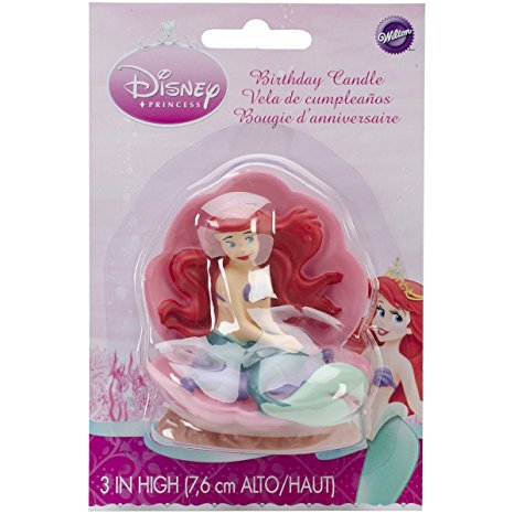 Walt Disney Princess Ariel and Shell Candle