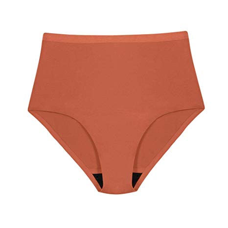 ICON Hi-Waist Pee-Proof Underwear, XXL, Orange