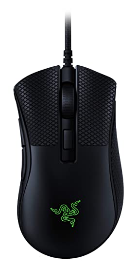 Razer DeathAdder V2 Mini Ultra-Lightweight Ergonomic Wired Gaming Mouse with Mouse Grip Tapes | 6 Programmable Buttons | 8500 DPI Optical Sensor - RZ01-03340100-R3M1