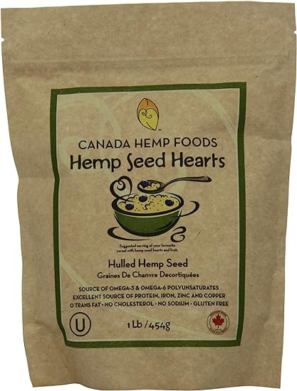 Canada Hemp Foods Natural Hemp Seeds, 454 Grams