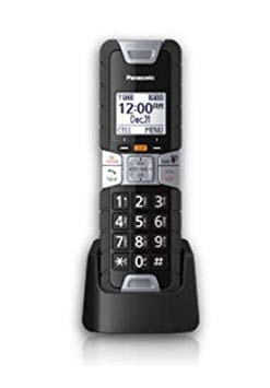 Panasonic KX-TGTA61B DECT 6.0 Additional Digital Cordless Rugged Handset with Link2Cell