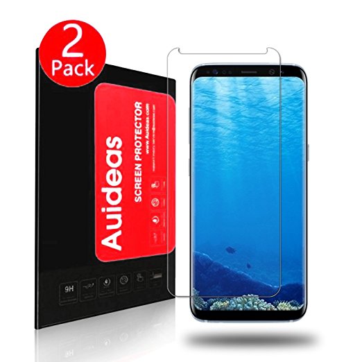 Galaxy S8 Plus Screen Protector [2-Pack], Auideas Full Screen Coverage 3D PET HD Screen Protector HD Clear Anti-Bubble Film for Samsung Galaxy S8 Plus