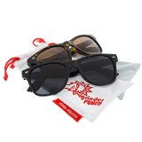 grinderPUNCH Polarized Wayfarer Inspired Sunglasses Great for Driving