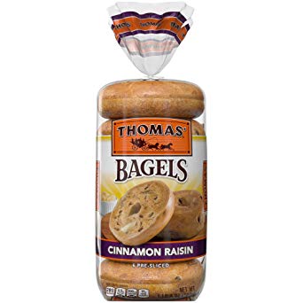 Thomas' Cinnamon Raisin Bagels, 6 Count