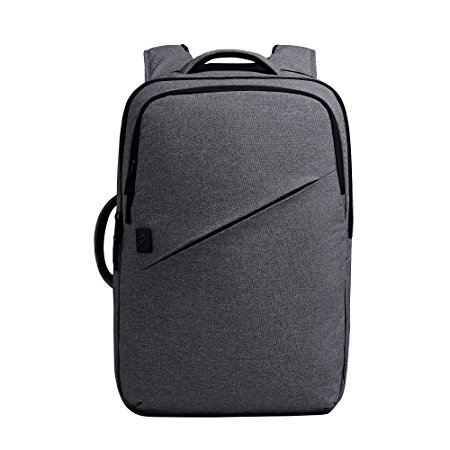 Cai 15'' 15.4'' Business Laptop Backpack Multifunctional Satchel bag Double Compartments Rucksack School Hiking Travel Bag Commuting Bag for Men Women 5132