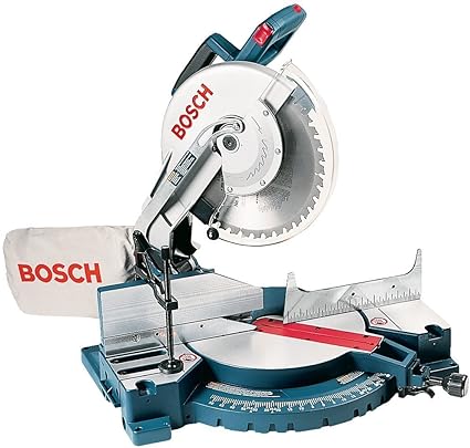 Bosch 3912 15 and 12-inch Compound Miter Saw with Dust Bag and Work Clamp