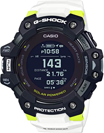 Casio GBDH1000-1A7 G-Shock Men's Watch White, Yellow 63mm Resin/Stainless Steel