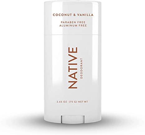 Native Deodorant - made without Aluminum & Parabens - Coconut & Vanilla