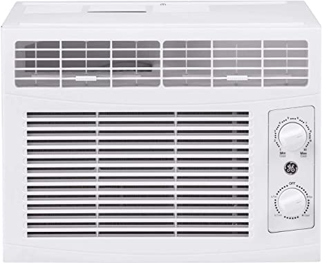 GE AHV05LZ Window Air Conditioner with 5050 BTU Cooling Capacity, 115 Volts in White