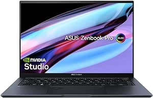 ASUS Zenbook Pro 14 OLED 14.5â€ OLED 16:10 Touch Display, DialPad, Intel i9-13900H CPU, GeForce RTX 4070 Graphics, 32GB RAM, 1TB SSD, Windows 11 Home, Tech Black, UX6404VI-DS96T (Renewed)