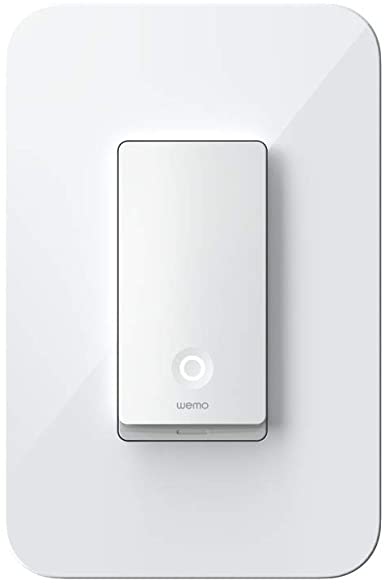 WeMo Light Switch V2, Wi-Fi Enabled, Compatible with Amazon Echo (Works with Amazon Alexa), White - WLS040-CA