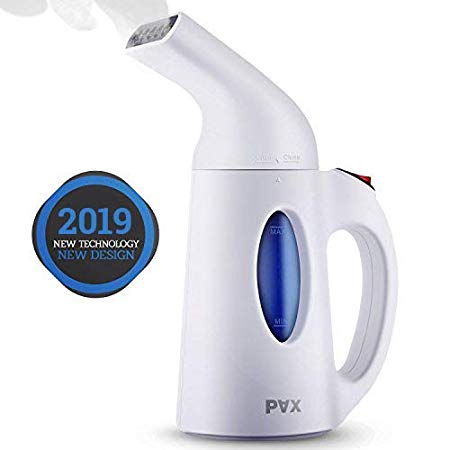PAX Powerful Clothes/Fabric/Garment Steamer. Wrinkle Remover/Clean/Sanitize/Sterilize/Defrost. Perfect for Home/Travel