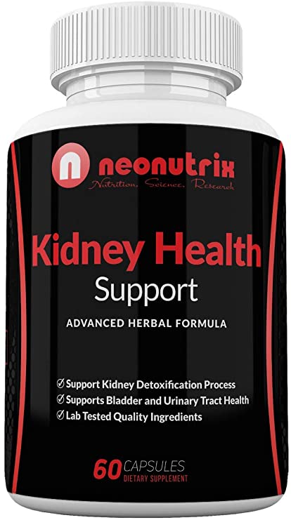 Kidney Support Cleanse Supplement - All Natural Herb Plants Dietary Supplements - Cranberry Extract Kidney Detox Cleanse - Supports Bladder & Urinary Tract Health 60 Veg Capsules by Neonutrix