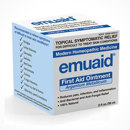 Emuaid- Natural Pain Relief Argentum Metallicum  Anti-Inflammatory Therapy 2oz