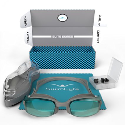 Swimlyfe - Swimming Goggles with proprietary anti fog technology. Suitable for Men and Women.