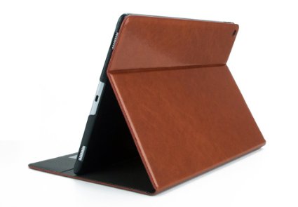 urbi Leather Case with Sleep / Wake Function for Apple iPad Pro - Brown