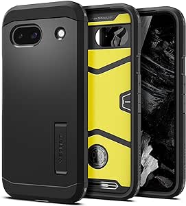 Spigen for Pixel 8a Case, [Made for Google] Tough Armor Designed for Google Pixel 8a - Black