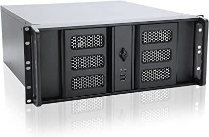 RackChoice 4U Rackmount Server Chassis with 3 X 5.25 Front Bays 8x3.5 Drive Bays